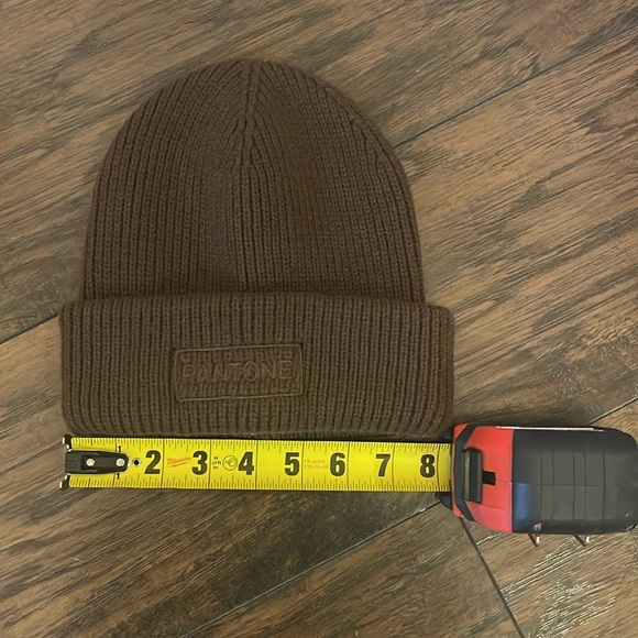Pantone x Forever 21 Brown Knit Beanie - Picture 4 of 5